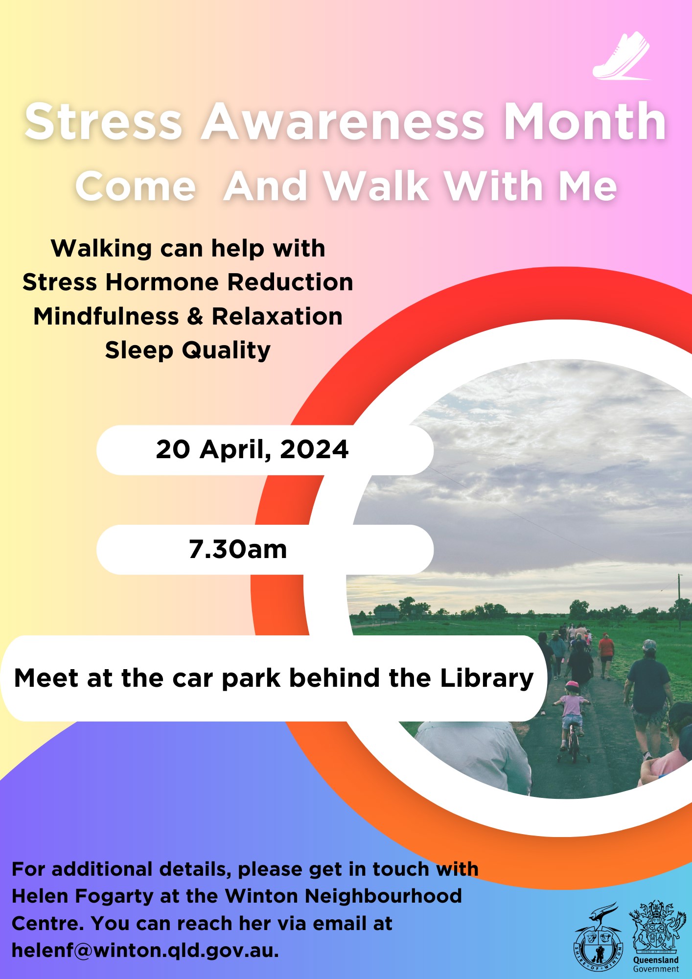 Walk with me poster